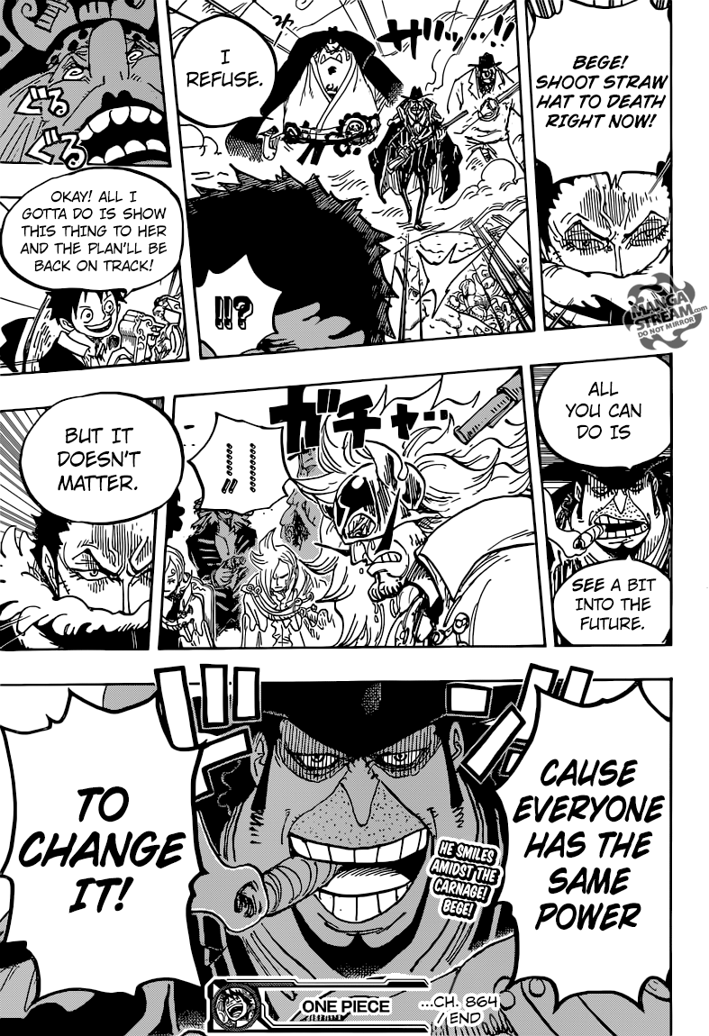 One Piece Chapter 864 17